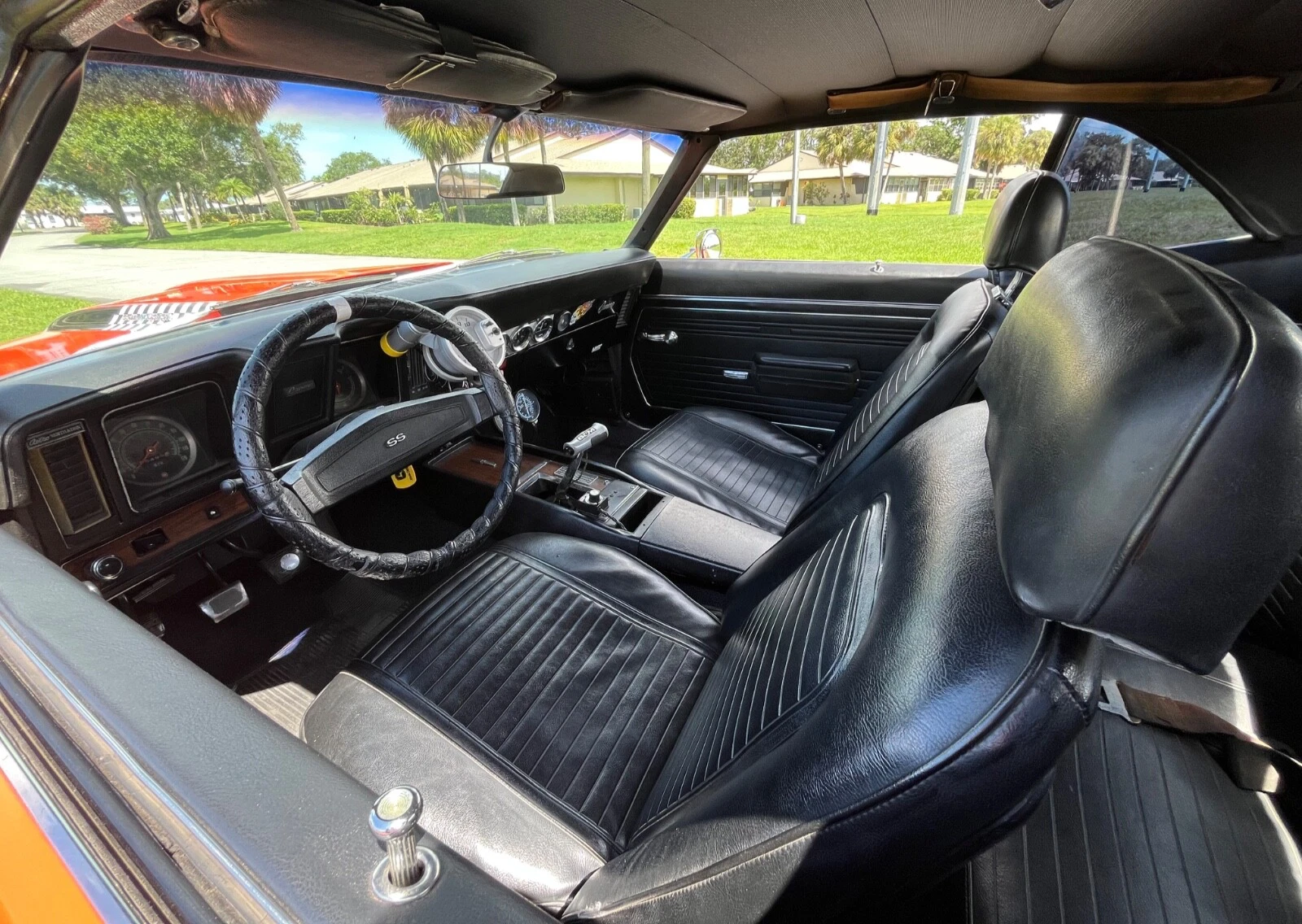 1969 Chevrolet Camaro SS interior