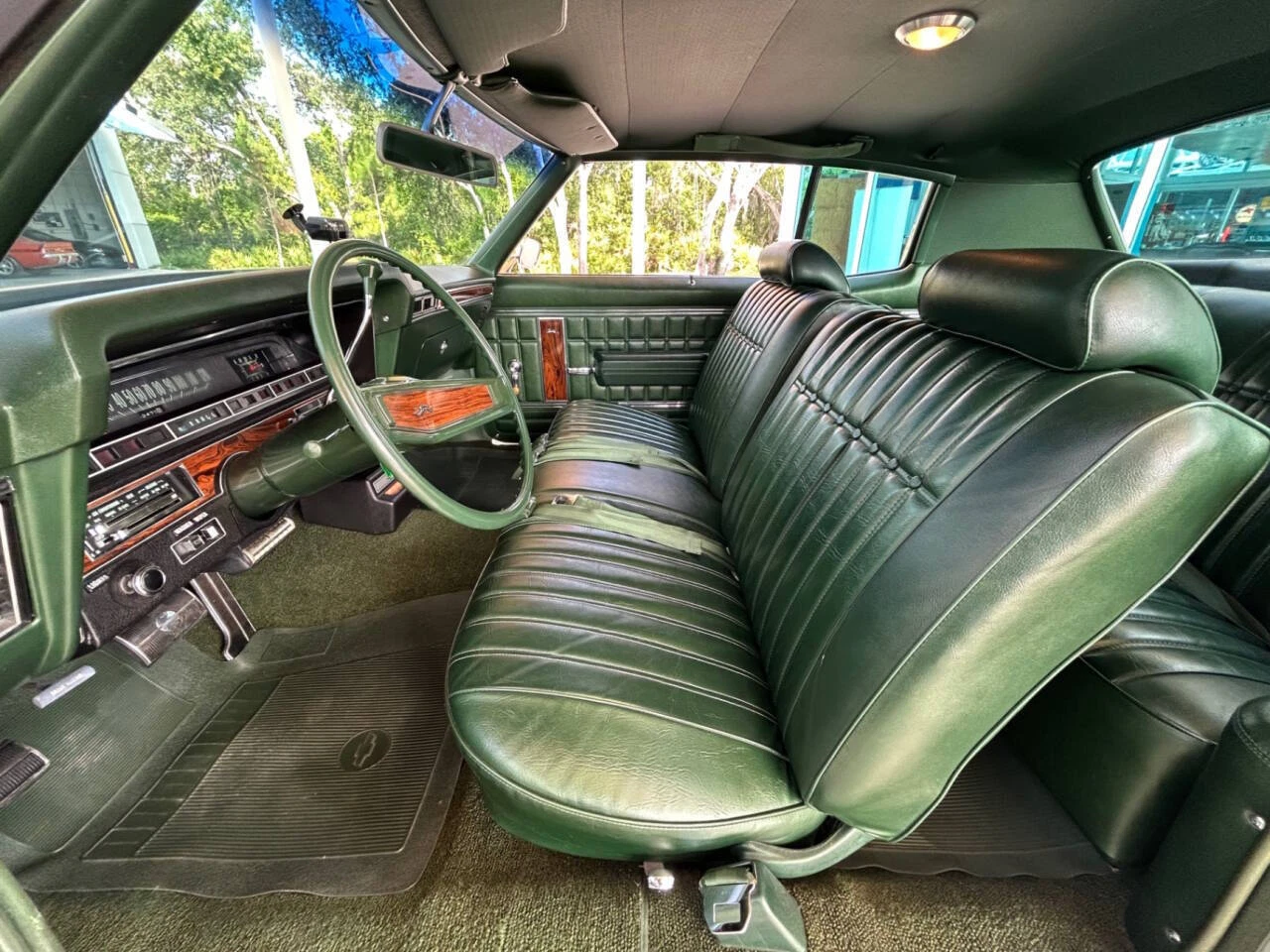1970 chevrolet impala mist green interior