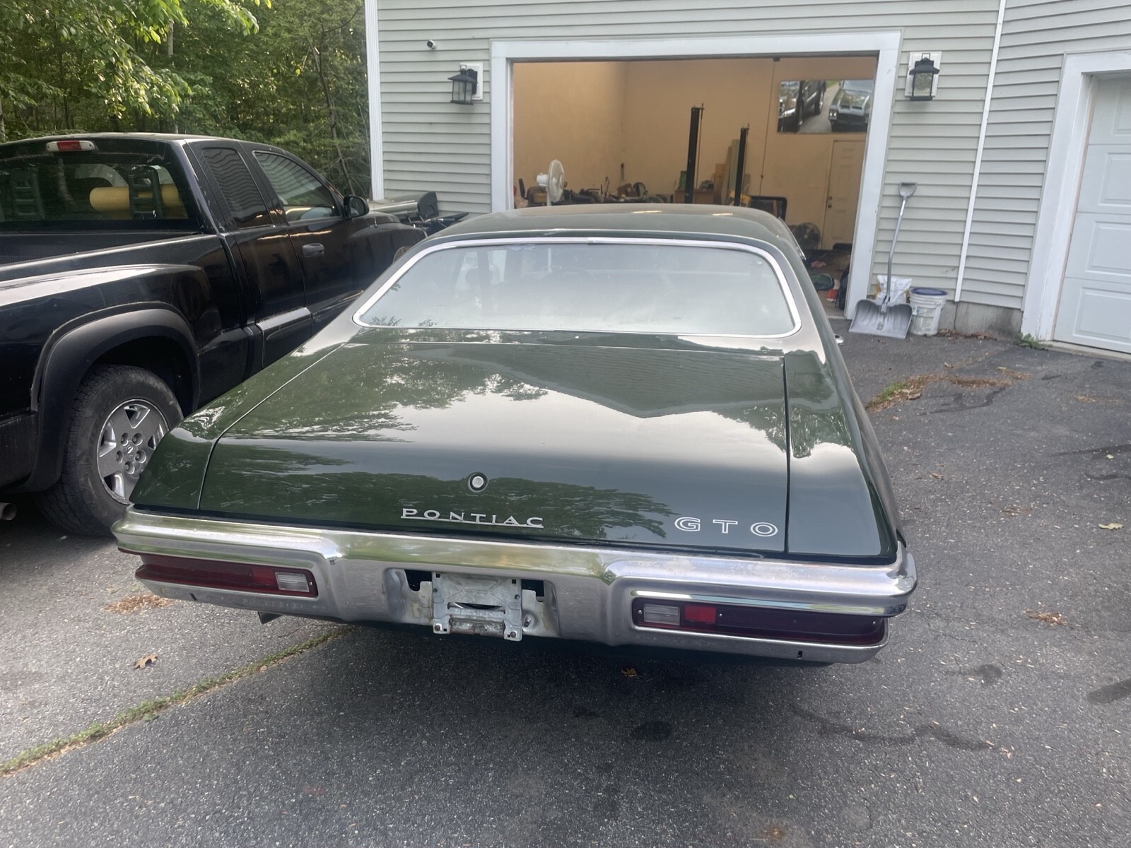 1972 Pontiac GTO Coupe Green 2 door